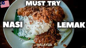 The sambal is a little spicy so it is advisable to go easy on this. The Best Nasi Lemak In Kuala Lumpur And Pj Epic Malaysian Food In Kl Street Food In Malaysia Youtube