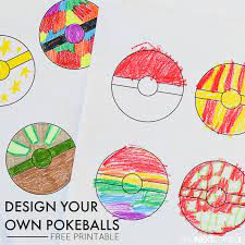 Here is an amazing serie of colorings on the theme of pokemon. Free Printable Pokeballs Coloring Sheet For Kids And Next Comes L Hyperlexia Resources