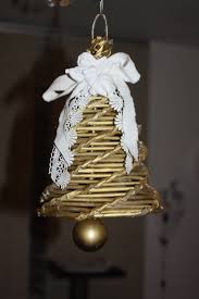 Weihnachts Glocke Aus Papier Basteln Mit Papier Basteln Mit Zeitungspapier Basteln Mit Papierrollchen