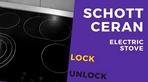 Whether portable, intended for countertop application or a full fixed appliance, stoves and cookers come in many styles, sizes and fuel types. How To Unlock A Schott Ceran Electric Stove Youtube
