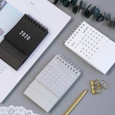 Download this annual blank calendar template for 2021 in a landscape format document. 2020 July 2021 December Mini Desk Calendar Etsy Mini Desk Calendar Mini Calendars Agenda Organization