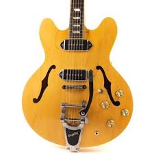 2006 Epiphone Casino Natural Blonde Guitars Hollow Body Thunder Road Guitars Epiphone Guitar Guitar Tips