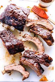 Finally, put the pan in the oven and cook the ribs for 2 and a half hours at 250 degrees fahrenheit. Bbq Instant Pot Pork Ribs Recipe Pressure Cooker Ribs Foodiecrush