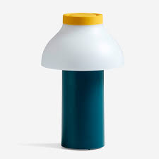 White led desk lamp with 3 level brightness and touch sensitive technology. Rikiki Grafik Produkt Pc Portable Ocean Green Battery Powered Lamp