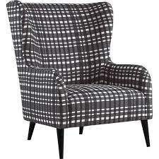 Shop country plaid sofa from pottery barn. Plaid Suitor Black And White Chair