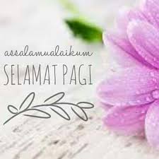 We did not find results for: Assalamualaikum Selamat Pagi