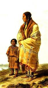 Dacota Woman And Assiniboin Girl Plate 9 From Volume 2 Of Travels In The Interior Of North America 1844 Karl Alaska Art Sale Artwork Native American Art