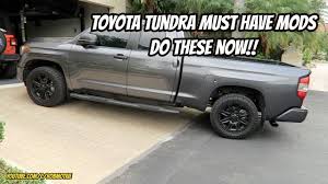 Determine the power and sound you demand for your 2012 tundra and shop all available exhaust systems online. Toyota Tundra Must Have Mods Do These Now Youtube