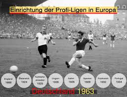 Dabei handelt es sich um ein durch aufstieg und abstieg verzahntes hierarchisches system von. Die Einfuhrung Der Bundesliga Im Jahr 1963 Ligalive