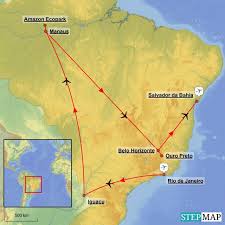 Dies ist eine interaktive karte von manaus. B T Touristik Brasilien Land Der Kontraste Nr 228249