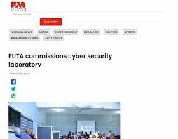 Cyber Security Experts to be Trained in FUTA's Lab - Alumni.NET