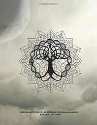 Select one of 1000 printable coloring pages of the category adult. Celestial Motifs Tree Of Life Notebook With Mandala Margins For Adult Coloring Plus Adult Coloring Book Sized 8 5 X 11 Inches 150 Pages Notebooks Pleiades 9781095324080 Amazon Com Books