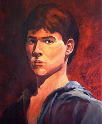 Come see the self portrait that started it all for me, circa 1988, oil,  after a 30 year hiatus, it's back
