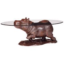 Hippo out of water coffee table colletts wildlife artistry. Bespoke Bronze Sculpture Walk On The Wildside Coffee Table