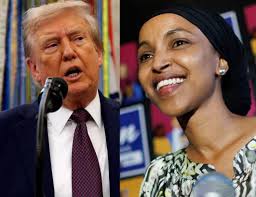 Trump describes Somali immigrants as 'garbage' amid feud with Minnesota  Congresswoman Ilhan Omar who's Somalian 🙄
