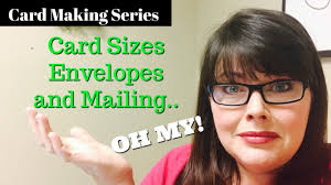 Just remember to adjust your layers to fit your base card. Cardmaking Series Sizes And Envelopes And Mailing Oh My Maymay Made It