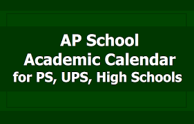 Ap School Academic Calendar 2019 2020 For Ps Ups High Schools Academic Calendar School Calendar School Calendar Printables