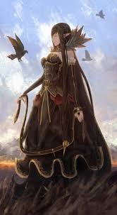 Goodbye, shirou struggled to say. Wallpaper Fate Series Fgo Fate Apocrypha Anime Girls Long Hair Big Boobs 2d Black Dress Pointed Ears Vertical Black Hair Assassin Of Red Semiramis Fate Apocrypha Yellow Eyes Pigeons Fan Art