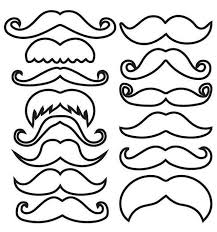 Types Of Mustaches Template Coloring Pages Mustache Template Types Of Mustaches Coloring Pages