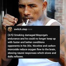 Fighters can get away with almost anything, but the question is always for  how long? There is a point of diminishing returns and each fight is a  gamble. This is especially important