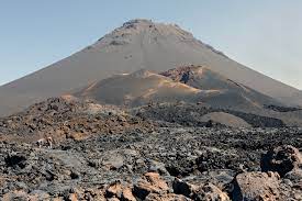 The outer slopes are cultivated with coffee. Pico Do Fogo Wikipedia