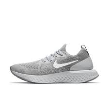Most runners are familiar with nike's flyknit uppers which provide a one piece, seamless, and sock like fit. Nike Epic React Flyknit 1 Women S Running Shoe Grey From Nike On 21 Buttons