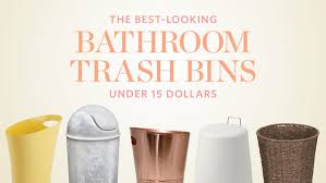 You are in control of your own cookies. Stylish Small Bathroom Trash Cans For 15 Or Less Apartment Therapy