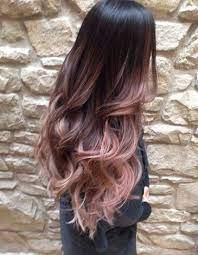 Hair Dark Balayage Rose Gold 25 New Ideas Hair Color Rose Gold Trendy Hair Color Hair Styles