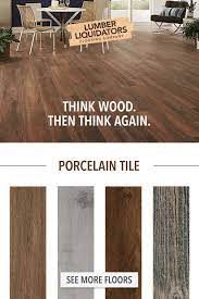 Visit Lumber Liquidators And Get The Look Of Wood Flooring With The Application Of Tile Porcelain Tile Is Great Fo Flooring Vintage Industrial Porcelain Tile
