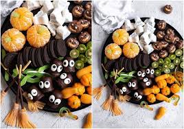 Plateau De Bonbons D Halloween 20 Idees A Copier Bonbon Halloween Sale Pour Halloween Recette Halloween Apero
