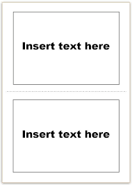 Scroll down the paper sizes given. Vocabulary Flash Cards Using Ms Word