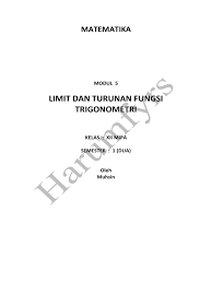 Check spelling or type a new query. Modul 5 Matk Limit Fungsi Trigonometri Kls Xii 13 Ok Rev 18 08 2018