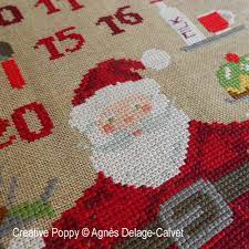 You can download your pattern immediately after the payment. Santa Claus Father Christmas Cross Stitch Patterns