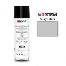 Silky Silver Maruthi Spray Paint