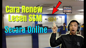 Daftar & renew lesen ssm online di sini. Cara Renew Lesen Ssm Perniagaan Secara Online Youtube