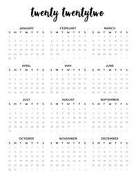 Free printable 2022 calendar printable one page. 2022 Calendar Printable Free Template World Of Printables