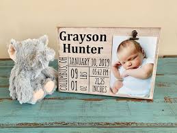 The item arrived quickly and in perfect condition. Personalized Baby Birth Stats Picture Frame Birth Announcement New Parent Gift New Baby Personalized Baby Birth Baby Birth Stats Personalized Baby Gifts Diy