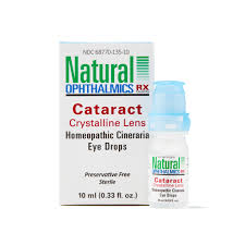 Chamomilla is included in the tablets . Cataract Eye Drops With Cineraria Natural Ophthalmics