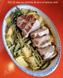 Roti De Veau Aux Pommes De Terre Et Aux Haricots Verts Recettes Cookeo Cookeo Recette Recettes De Cuisine Portugaise Roti De Veau