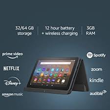 Tiene una velocidad máxima de hasta 433 mbps en 5 ghz y de 150 mbps en 2,4 ghz, lo que le convierte en perfecto para películas, streaming de video o juegos en línea. Amazon Com Tablet Fire Hd 8 Plus Pantalla Hd 32 Gb Nuestra Mejor Tablet De 8 Pulgadas Para El Entretenimiento Portatil Estacion De Carga Inalambrica Hecha Para Amazon Kindle Store
