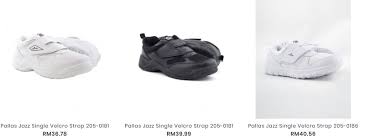 Tetapi, saya mengangak akan berlaku penurunan harga yang agak besar bila pemakaian kasut sekolah warna hitam diwajibkan sepenuhnya pada 2021 nanti. Pallas Jazz Kasut Sekolah Pilihan Qhaliff Iman Ben Ashaari