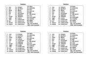 List Of Numbers 1 1000 Esl Worksheet By Gkxavier