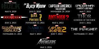 Updated may 3, 2021 with news from a video trailer for phase 4 of the mcu, including first looks at eternals and titles for captain marvel 2 (now the marvels) and the black panther sequel. Female Thor Blade Reboot Coming Up Marvel Reveals Movies Line Up For 2021 Glam Africa