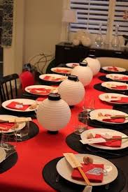 Here's how to take the flavours and turn them into a fun, colourful dinner party menu. My Baby Boutique Japanese Decor Japanese Party Dinner Party Themes