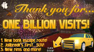You may get outside the law enforcement and fit everything in in the city. Billion Plays Jailbreak Roblox Roblox Pictures Roblox Jail