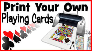 How to make a card? How To Make Your Own Custom Gaff Playing Cards Print Your Own Magic Card Tricks Diy For Magicians Youtube