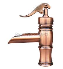 Homelody wasserhähnen unternehmen verspricht 2 jahre garantie. Klassische Einzigen Handgriff Wasserfall Stil Wasserhahn Antike Rote Kupfer Badezimmer Waschtischmischer Waschbecken Wasserhahne Waschbecken Armaturen Lnf311 Washbasin Faucet Bathroom Basin Mixersink Taps Aliexpress