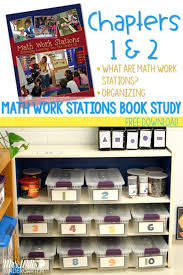 Math Work Station Book Study Organizing Plus A Free Download Math Work Stations Math Work Math