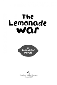 Click get books and find your favorite books in the online library. Read The Lemonade War Online Read Free Novel Read Light Novel Onlinereadfreenovel Com
