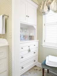 Brilliant Tips For Making Your Small Bathroom Feel Larger Bathroom Space Saver Bathroom Linen Closet Bathroom Space